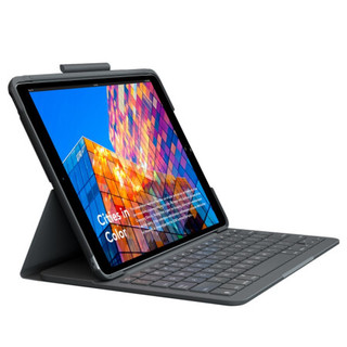 logitech 罗技 iK1056BK iPad Air 3 10.5英寸 蓝牙键盘保护套 黑色
