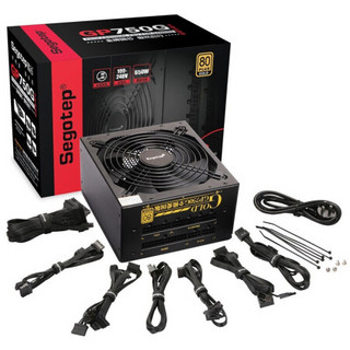 Segotep 鑫谷 GP750G 爱国版 白牌（80%）全模组ATX电源 650W