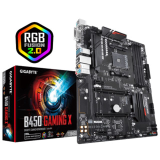 AMD R5 3500X/3600/3600X/3700X搭技嘉B450/B550系列主板CPU套装 技嘉 B450 GAMING X 3500X