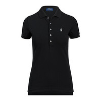 RALPH LAUREN 拉尔夫·劳伦 女士短袖POLO衫 WMPOKNINN820004 黑色 M