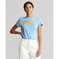 Ralph Lauren/拉夫劳伦女装 2020年春季Polo 棉质T恤21271 400-蓝色 M