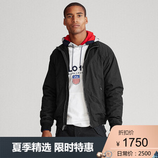 Ralph Lauren/拉夫劳伦男装 2020年春季复古风格夹克11765 001-黑色 XL