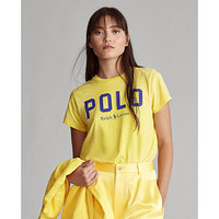 Ralph Lauren/拉夫劳伦女装 2020年春季Polo 棉质T恤21269 730-黄色 M