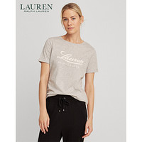 Lauren/拉夫劳伦女装 2020年春季徽标T恤60304 020-灰色 XS