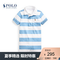 Ralph Lauren/拉夫劳伦男婴 2020年春季英式橄榄球短连衣裤33091 400-蓝色 6M