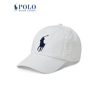 Ralph Lauren/拉夫劳伦男童 2020年春季Big Pony奇诺棒球帽33129 100-白色 ONE
