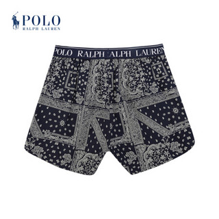 Ralph Lauren/拉夫劳伦男配 2020年夏季修身版型弹力平角内裤50876 400-蓝色 L