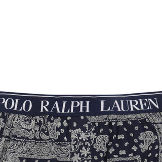 Ralph Lauren/拉夫劳伦男配 2020年夏季修身版型弹力平角内裤50876 400-蓝色 L