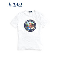 Ralph Lauren/拉夫劳伦男装 2020年春季定制修身版型T恤11963 100-白色 XS