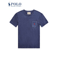 Ralph Lauren/拉夫劳伦男装 2020年春季定制修身版型口袋T恤12183 410-海军蓝 M