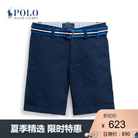 Ralph Lauren/拉夫劳伦男童 2020年夏季修身版型奇诺短裤33832 410-海军蓝 3/3T