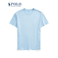 Ralph Lauren/拉夫劳伦男装 2020年夏季定制修身版型圆领T恤12453 400-蓝色 M
