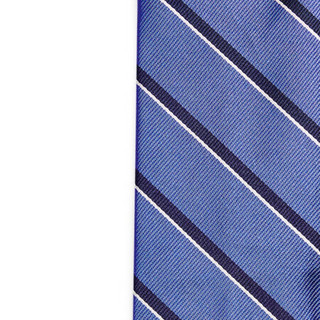 Ralph Lauren/拉夫劳伦男装 2020年春季条纹真丝窄领带12017 400-蓝色 ONE