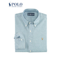 Ralph Lauren/拉夫劳伦男装 2020年夏季定制版型青年布运动衬衫11823 B28-蓝色 M