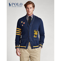 Ralph Lauren/拉夫劳伦男装 2020年春季运动员开襟衫12041 400-蓝色 S