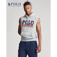 Ralph Lauren/拉夫劳伦男装 2020年春季双面布连帽马甲12141 020-灰色 XS