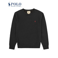 Ralph Lauren/拉夫劳伦男装 2020年春季服装染色起绒布运动衫12102 001-黑色 L