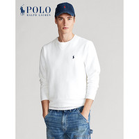 Ralph Lauren/拉夫劳伦男装 2020年春季服装染色起绒布运动衫12103 100-白色 M