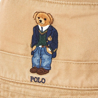 Ralph Lauren/拉夫劳伦男配 经典款Polo 小熊渔夫帽50626 E68-棕黄色 L/XL