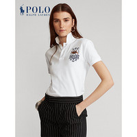 Ralph Lauren/拉夫劳伦 女装 2020年春季经典版型Polo衫21459 100-白色 XL