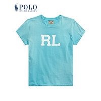 Ralph Lauren/拉夫劳伦女装 2020年夏季平纹针织T恤21665 400-蓝色 M