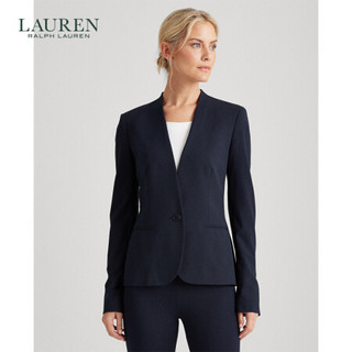 Lauren/拉夫劳伦女装 2020年春季单纽扣西装外套60238 410-海军蓝 0