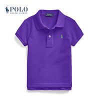 Ralph Lauren/拉夫劳伦女童 2020年春季网布Polo衫33466 500-紫色 2/2T