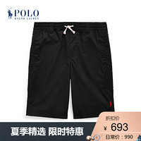 Ralph Lauren/拉夫劳伦男童 2020年夏季斜纹束带短裤33866 001-黑色 10