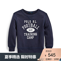 Ralph Lauren/拉夫劳伦男童 2020年春季毛圈布运动衫32718 400-蓝色 4