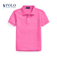 Ralph Lauren/拉夫劳伦男童 2020年春季网布Polo衫33628 650-粉红色 4