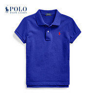 Ralph Lauren/拉夫劳伦女童 2020年夏季网布Polo衫33688 400-蓝色 L