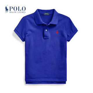 Ralph Lauren/拉夫劳伦女童 2020年夏季网布Polo衫33688 400-蓝色 L