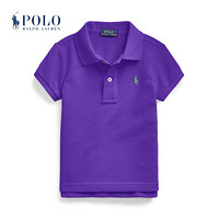 Ralph Lauren/拉夫劳伦女童 2020年春季网布Polo衫33488 500-紫色 4