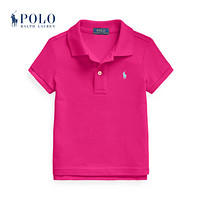 Ralph Lauren/拉夫劳伦女童 2020年夏季网布Polo衫33712 650-粉红色 3/3T