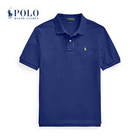 Ralph Lauren/拉夫劳伦男童 2020年春季棉质网布Polo衫33340 400-蓝色 M