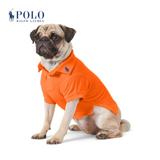 Ralph Lauren/拉夫劳伦宠物 2020年春季网布小狗Polo衫80006 800-橙色 L