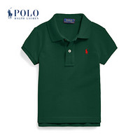 Ralph Lauren/拉夫劳伦女童 2020年夏季网布Polo衫33718 300-绿色 4