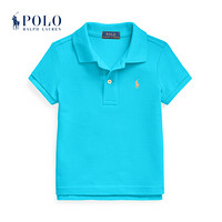 Ralph Lauren/拉夫劳伦女童 2020年夏季网布Polo衫33721 400-蓝色 6