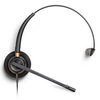 Poly 博诣 EncorePro HW510 压耳式头戴式耳机 黑色 QD接口