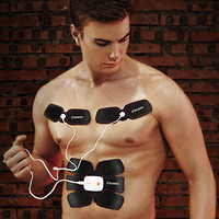 美国斯诺德腹肌贴懒人健身仪家用智能减肚子收腹机腹部肌肉贴健身器材 腹肌贴男款FJ-05