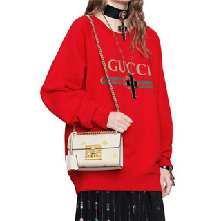 GUCCI 古驰 女士圆领卫衣 489677 XJASB 6057 红色 M