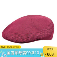 Kangol男帽女帽前进帽鸭舌帽纯色春夏0290BC-1 Burgundy M