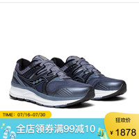 SAUCONY圣康尼男鞋跑步鞋稳定缓冲运动鞋29314M GREY | BLACK 7.5