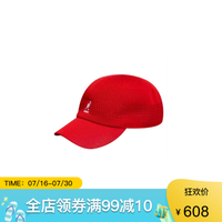 Kangol袋鼠帽子男帽棒球帽鸭舌帽遮阳帽纯色1456BC-1 Rojo M