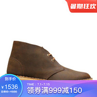 Clarks其乐男靴沙漠靴系带短靴26106562 Beeswax 10.5M