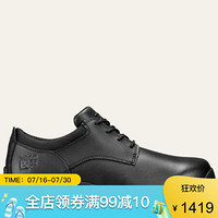 Timberland添柏岚男鞋工装鞋安全防护电工鞋A1FY5001 Black Smooth 10 M