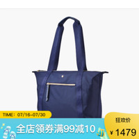 新秀丽Samsonite单肩包女包托特包电脑包129785 Navy Blue