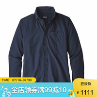 Patagonia巴塔哥尼亚衬衫男纯色棉质长袖舒适休闲T恤53900 CNY XS