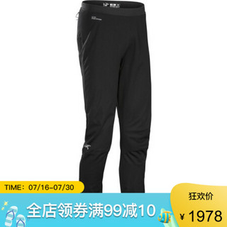 始祖鸟（ARC’TERYX）男裤户外保暖瘦腿运动休闲裤ARC00KZ Black/Black L