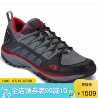 The North Face北面男鞋低帮系带登山鞋运动鞋透气CKL1 GREY/RED-CKN7 12.5